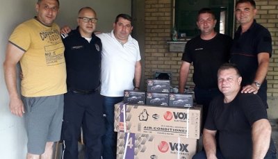 KC Kruševac – Donacija klima uređaja i baterijskih lampi